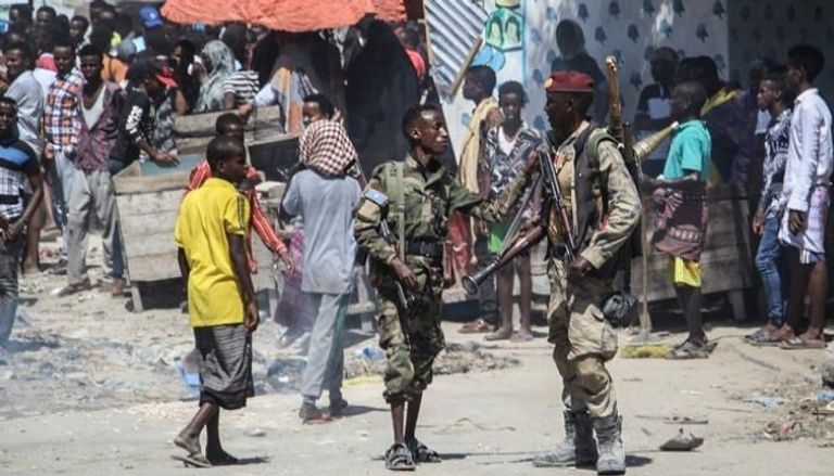 عناصر من القوة العسكرية الصومالية بمقديشو- أرشيفية