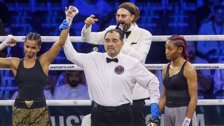 رملة علي تألقت على هامش نزال البحر الأحمر رملة علي تألقت على هامش نزال البحر الأحمر