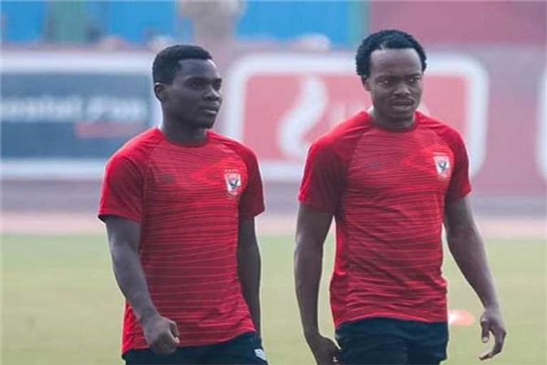 بيرسي تاو ولويس ميكيسوني الأهلي المصري