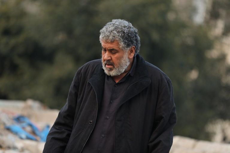 الفنان محمد هاشم خلال تجسيد دور البطولة في مسلسل