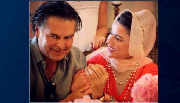 زوجة السفير العراقي بالأردن مع راغب علامة