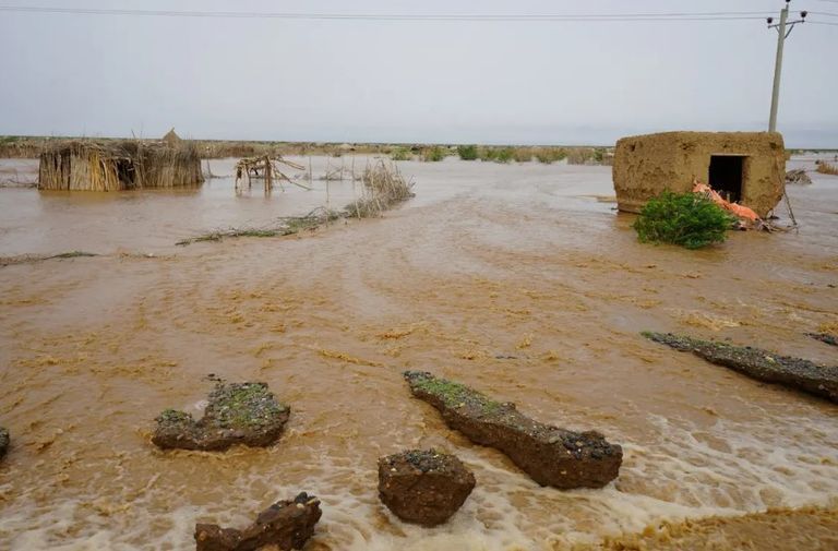 المياه تغمر شوارع السودان