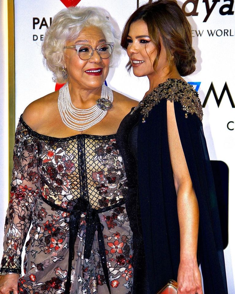 ناهد السباعي ناهد السباعي ووالدتها ناهد فريد شوقي- أرشيفية