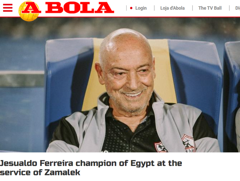 جوسفالدو فيريرا مدرب الزمالك