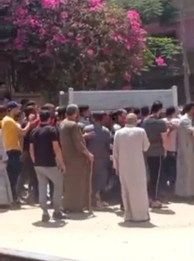 تشييع جنازة عريس المنوفية 