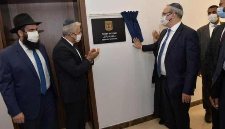 من افتتاح السفارة الإسرائيلية في أبوظبي- أرشيفية