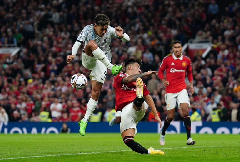 كلوب وتين هاج من مباراة يونايتد وليفربول