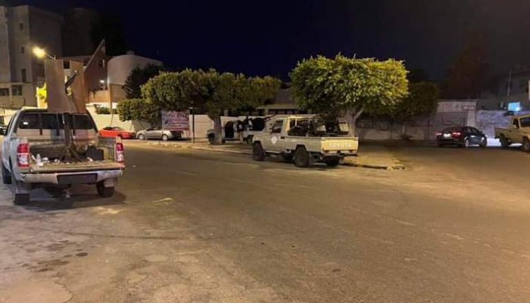 تحشيدات مسلحة في محيط مقر رئاسة الحكومة بالعاصمة طرابلس 