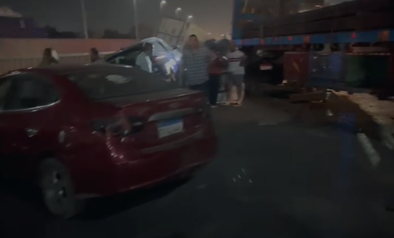 جانب من الحادث المروع