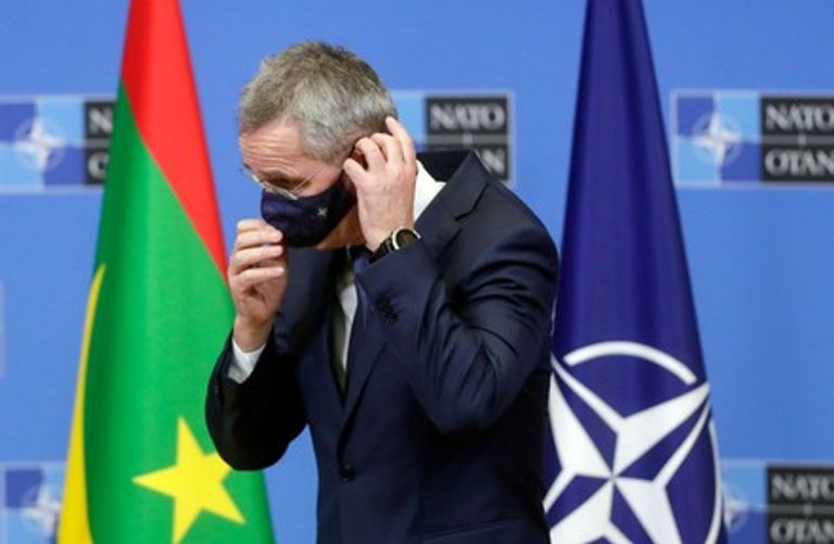 الرئيس الموريتاني محمد ولد الشيخ الغزواني والأمين العام للناتو- أرشيفية