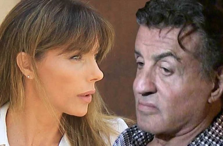 سلفستر ستالون وزوجته جينيفر فلافين