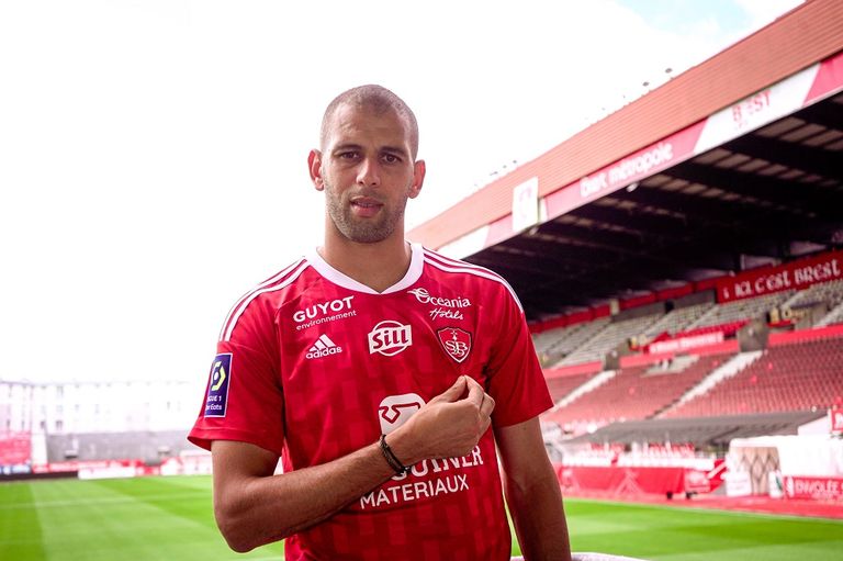 إسلام سليماني لاعب بريست الفرنسي