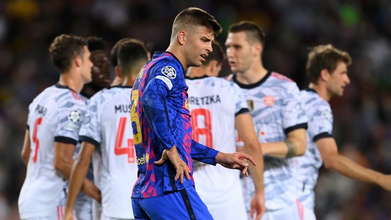 بايرن وبرشلونة في مجموعات 2021