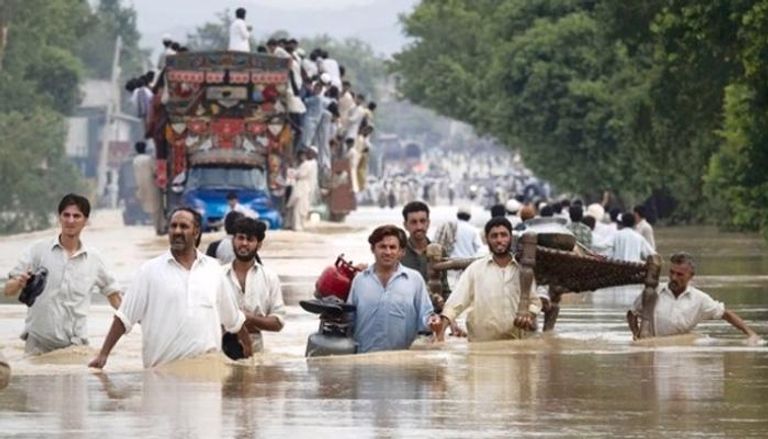 فيضانات باكستان الأعنف من عام 2010
