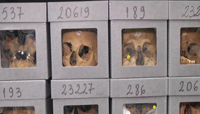 ماكرون أمام قبر الشهيد في الجزائر - الفرنسية