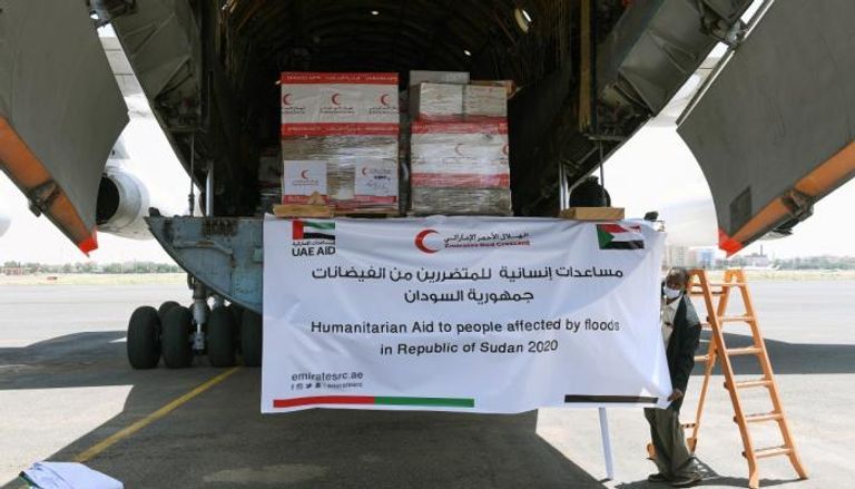 مساعدات إماراتية للمتضررين من سيول السودان