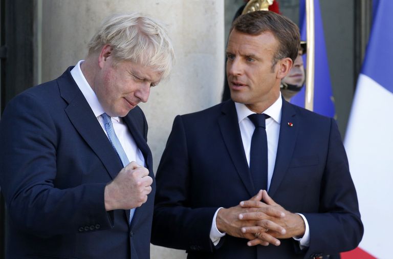 الرئيس الفرنسي إيمانويل ماكرون