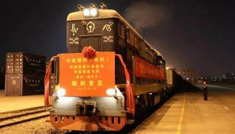 قطار صيني مخصص للصادرات البرية - أرشيفية