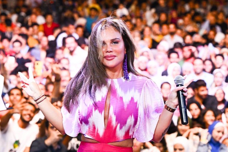 الفنانة اللبنانية نيكول سابا