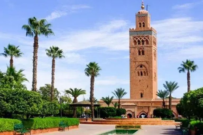 The Koutoubia Mosque is one of the tourist spots in Marrakech