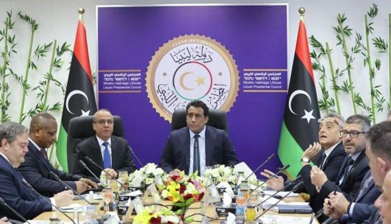 اجتماع سابق للمجلس الرئاسي الليبي
