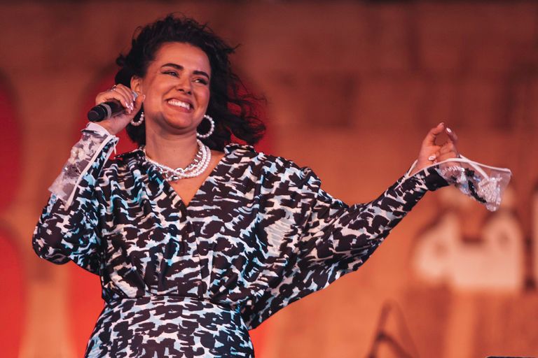 دينا الوديدي في حفلها بمهرجان القلعة للموسيقى والغناء حفل دينا الوديدي في مهرجان القلعة بمصر