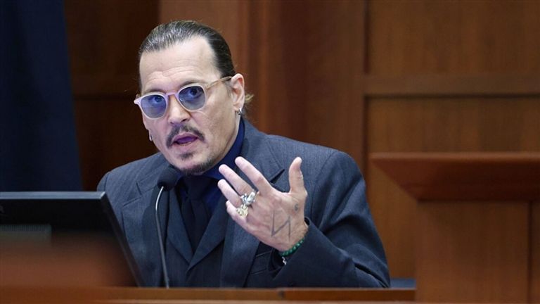 الممثل الأمريكي جوني ديب