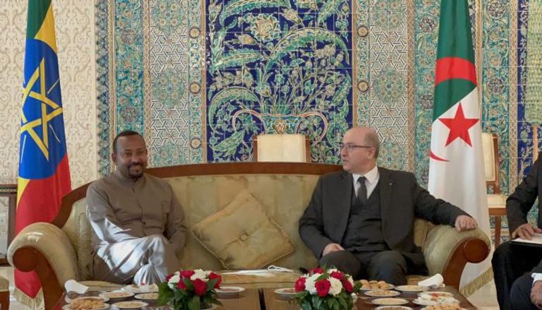 رئيسا وزراء الجزائر وإثيوبيا