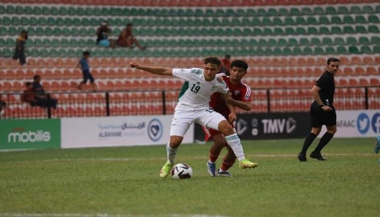 الجزائر ضد الإمارات - كأس العرب للناشئين 2022