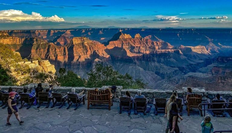 الأخدود العظيم واشنطن خلال احتفالات الرابع من يوليو