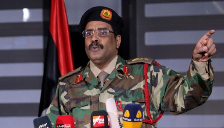 الناطق باسم القيادة العامة للجيش الليبي اللواء أحمد المسماري - أرشيفية