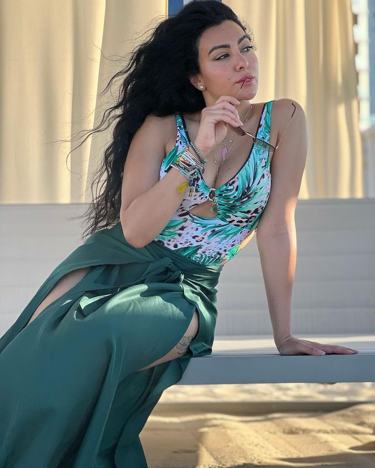 الفنانة ميرهان حسين - أرشيفية