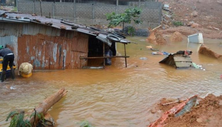 فيضانات سيراليون تصاحبها دوما انهيارات أرضية- أرشيفية