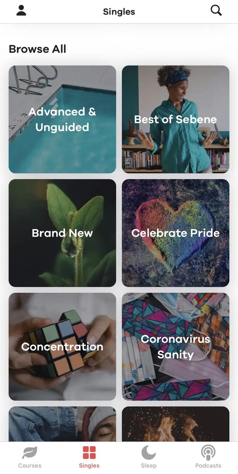 تطبيق Ten Percent Happier تطبيقات التأمل