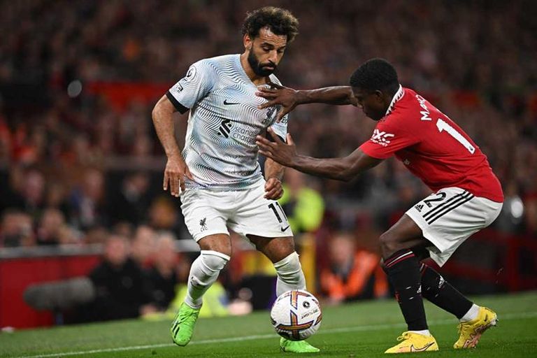 محمد صلاح وتايرل مالاسيا