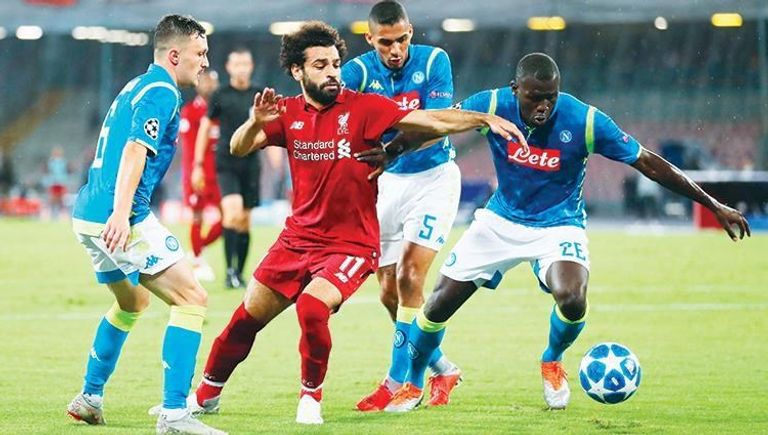 ليفربول ونابولي بايرن ميونخ ضد برشلونة - صورة أرشيفية