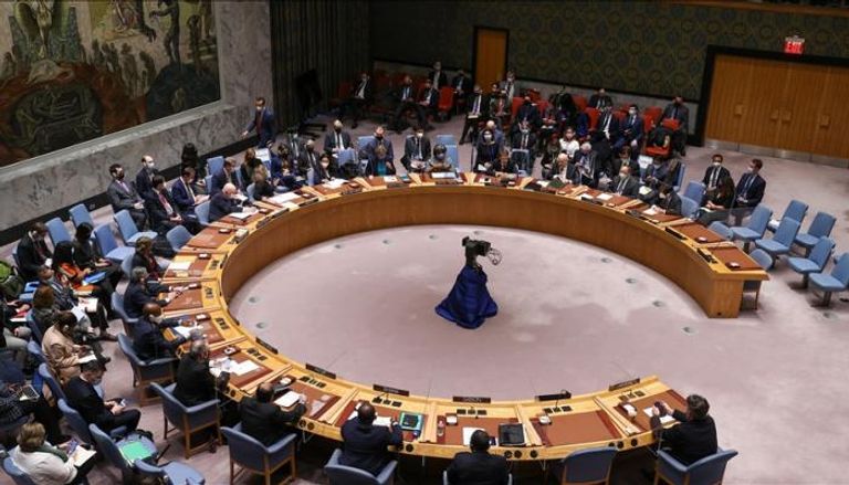إحدى جلسات مجلس الأمن الدولي. (أرشيفية)