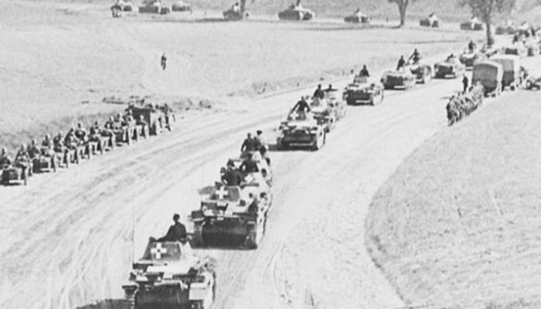 قوات ألمانية في بولندا خلال الحرب العالمية الثانية - أرشيفية