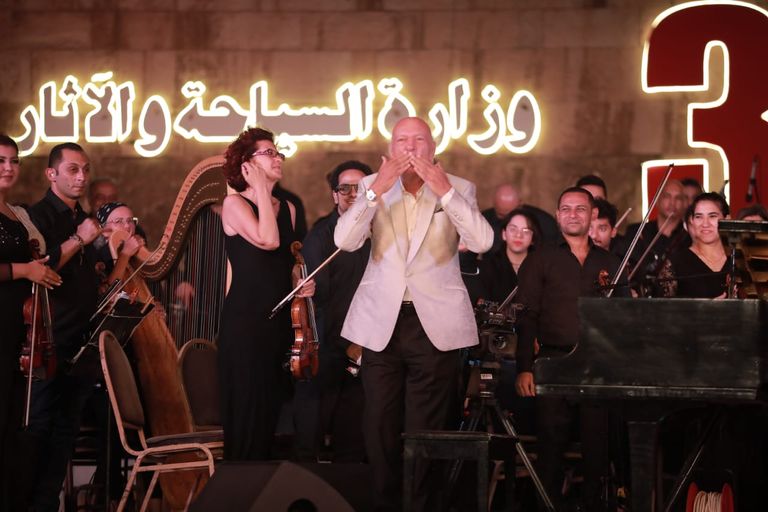 عمر خيرت يختتم مهرجان القلعة