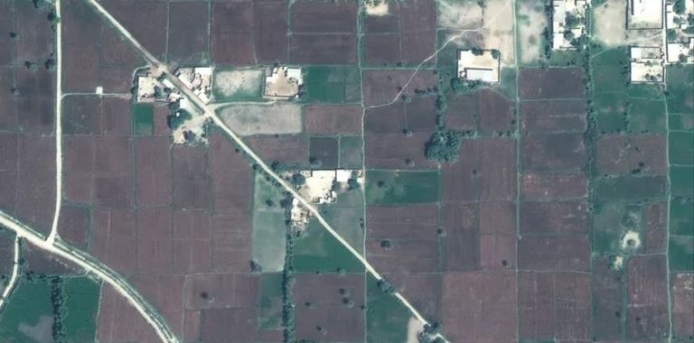 مناطق زراعية قبل الفيضانات في باكستان جانب من سيول باكستان الأخيرة