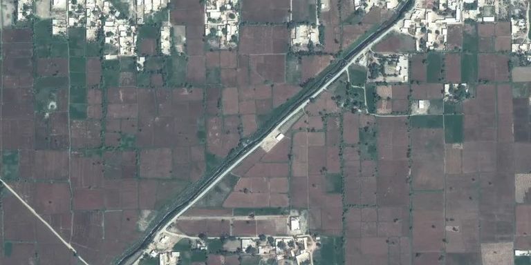 مناطق زراعية قبل الفيضانات في باكستان جانب من سيول باكستان الأخيرة