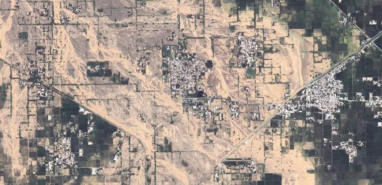 مناطق زراعية بعد الفيضانات في باكستان جانب من سيول باكستان الأخيرة