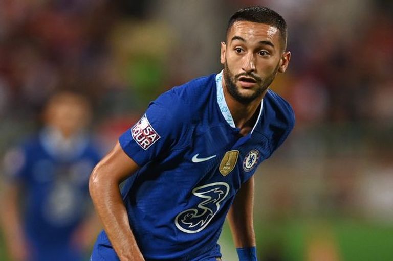 حكيم زياش لاعب تشيلسي