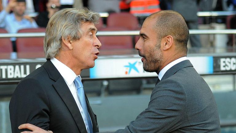 مانويل بيلجريني وبيب جوارديولا فرانك لامبارد مدرب تشيلسي الأسبق