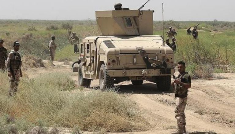 قوة عراقية خلال مهمة أمنية لملاحقة داعش