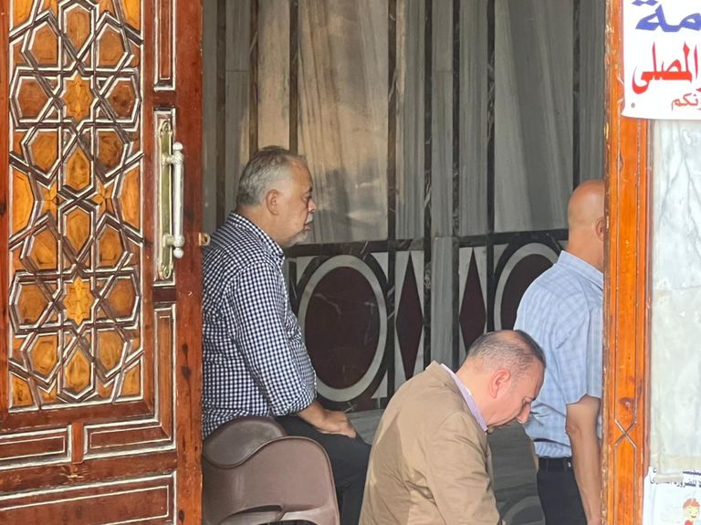 جانب من جنازة المخرج علي عبدالخالق