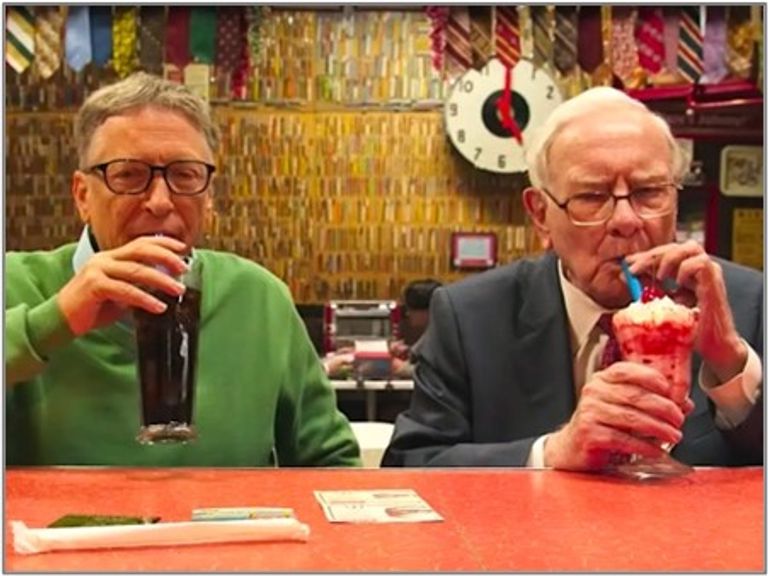 بيل جيت ووارن بافيت