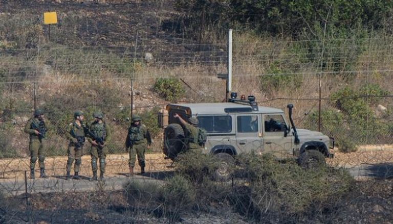 الجيش الإسرائيلي على الحدود مع لبنان