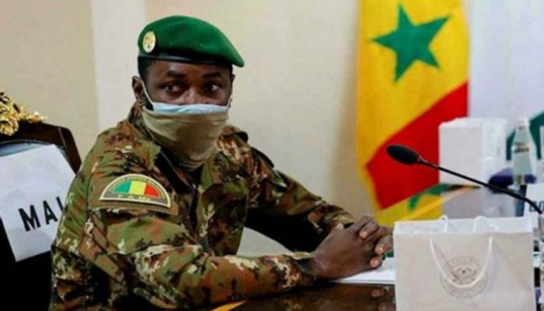 الكولونيل عبد الله مايغا المتحدّث باسم الحكومة الانتقالية بمالي