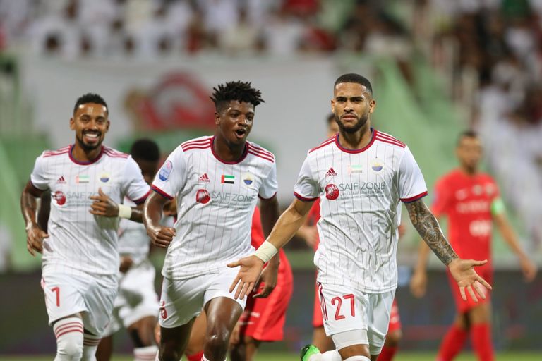 شباب الأهلي ضد الشارقة